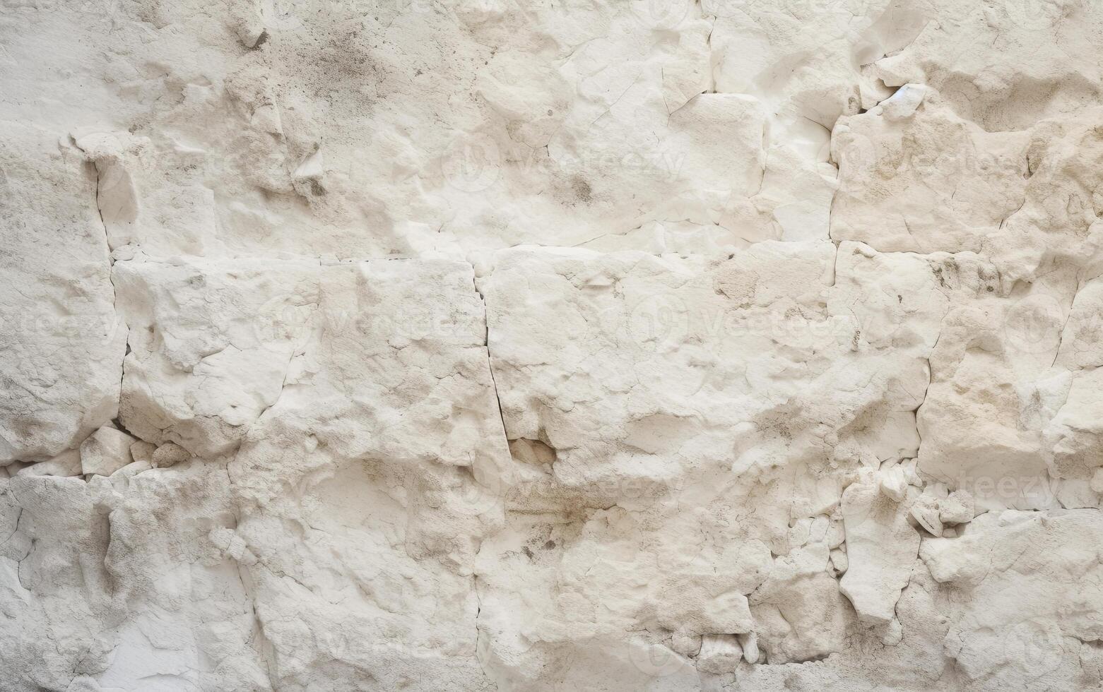 AI generated Warm white rough grainy stone texture background photo