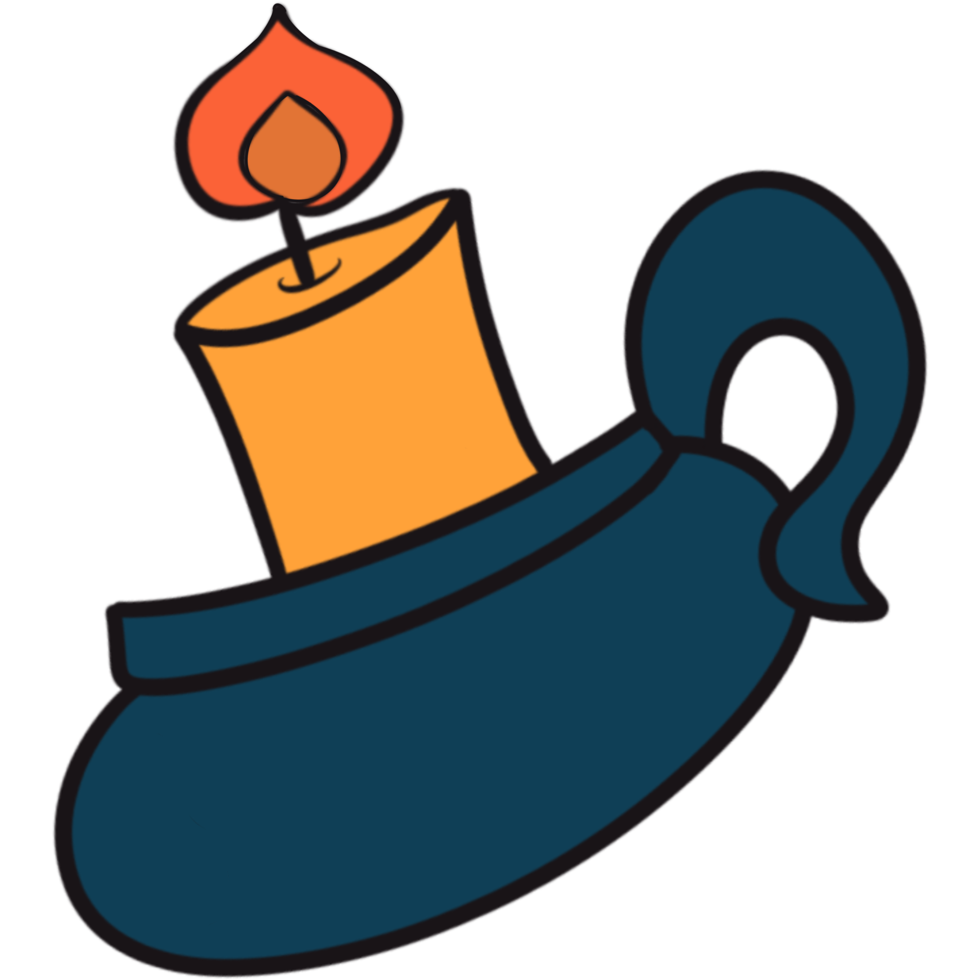 Illustration Of A Burning Candle 39190682 PNG Illustration Of A Burning Candle 39190682 PNG