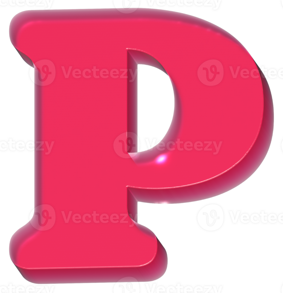 P Y2K Sweet Jelly Alphabet Letters png