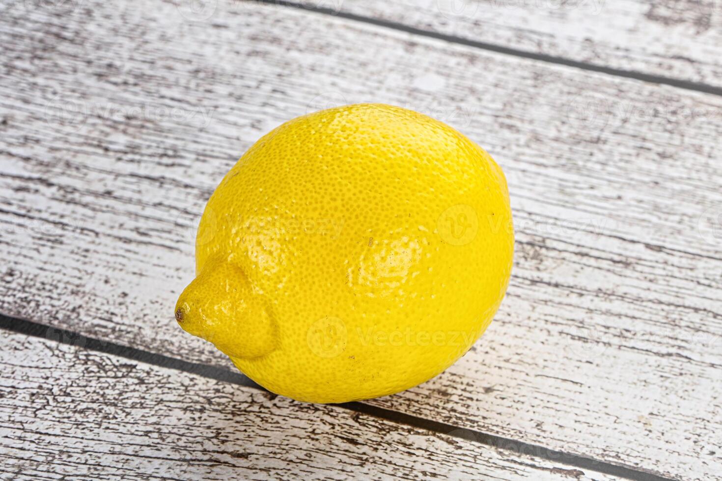 Ripe sour yellow juicy lemon photo