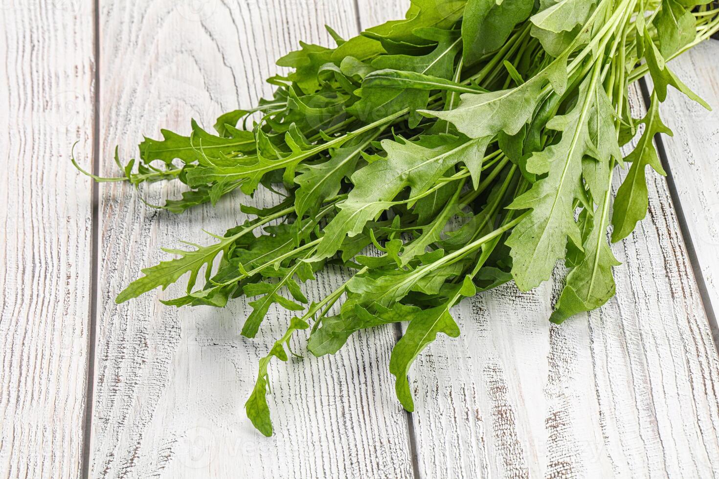 Fresh tasty natural organic rucola photo