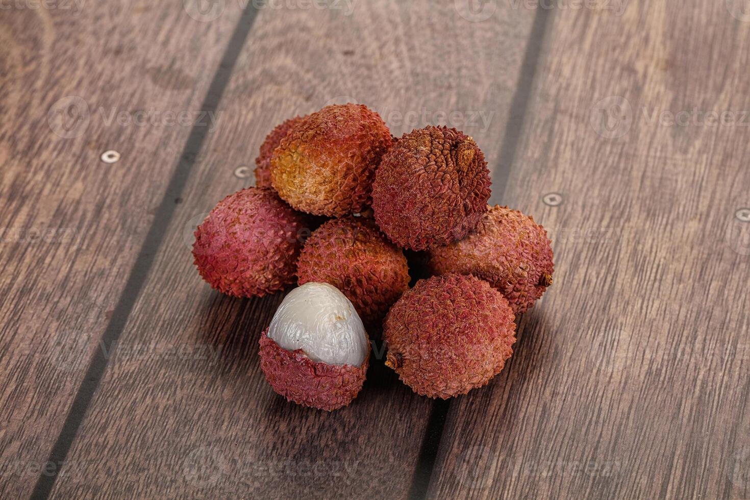 Sweet tasty tropical fruit Lychee photo