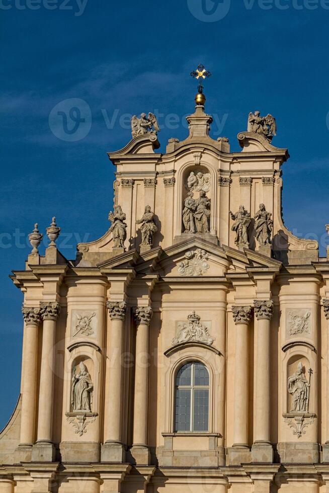 iglesia de st. josé de los visitacionistas, varsovia, polonia foto