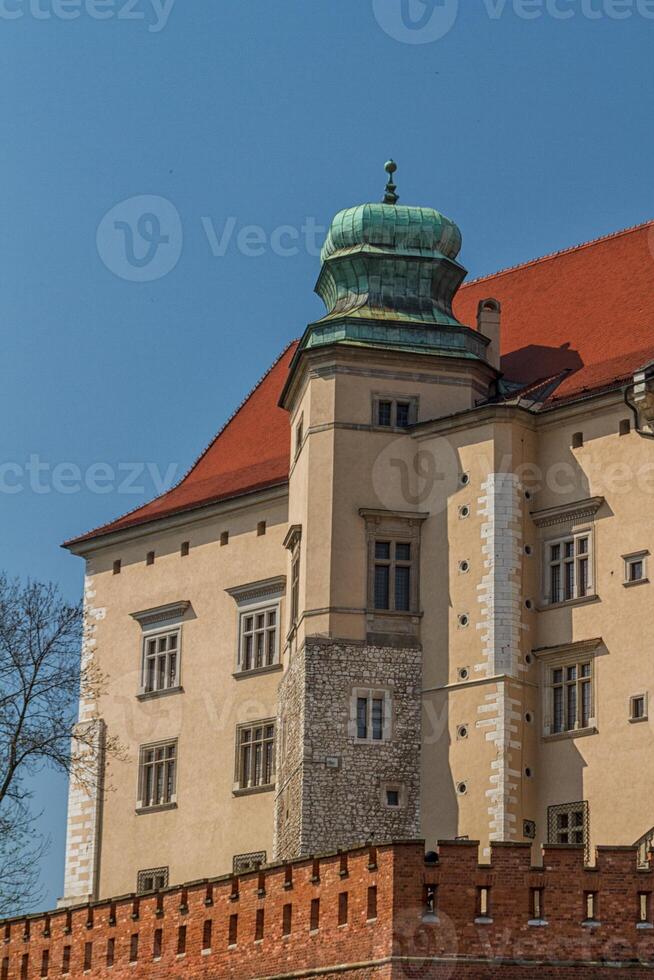 castillo real en wawel, cracovia foto