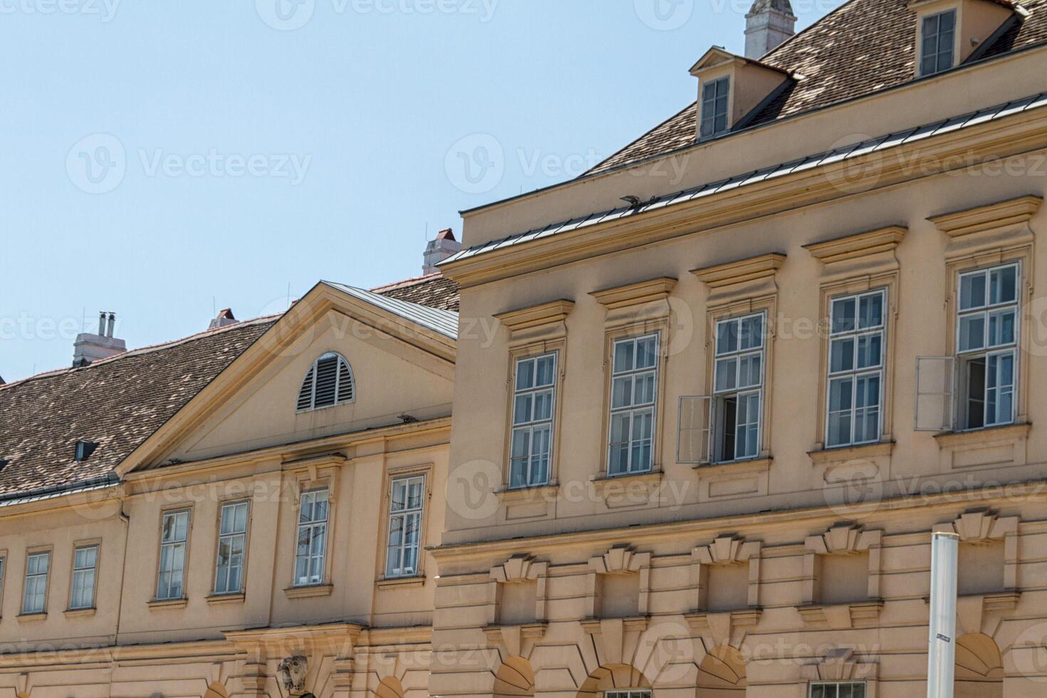 vista de viena foto