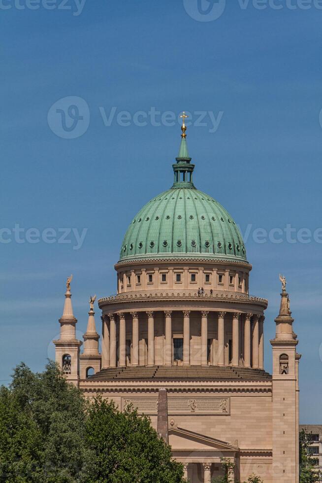 S t. iglesia de nicolás en potsdam, alemania foto