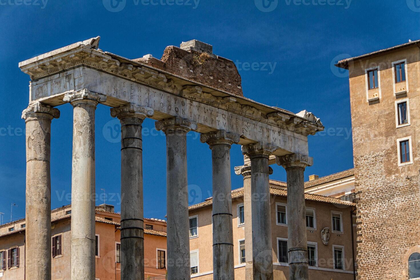 Roman ruins in Rome, Forum photo