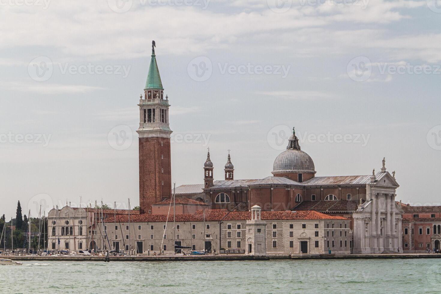 view of San Giorgio island, Venice, Italy photo