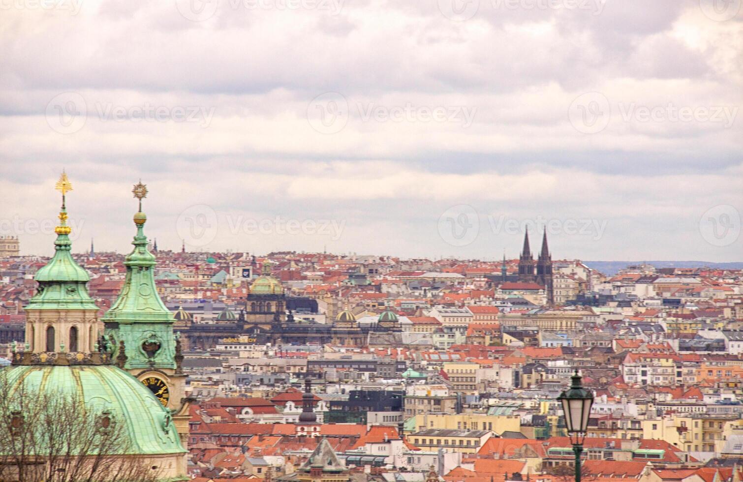 Old Prague city view photo