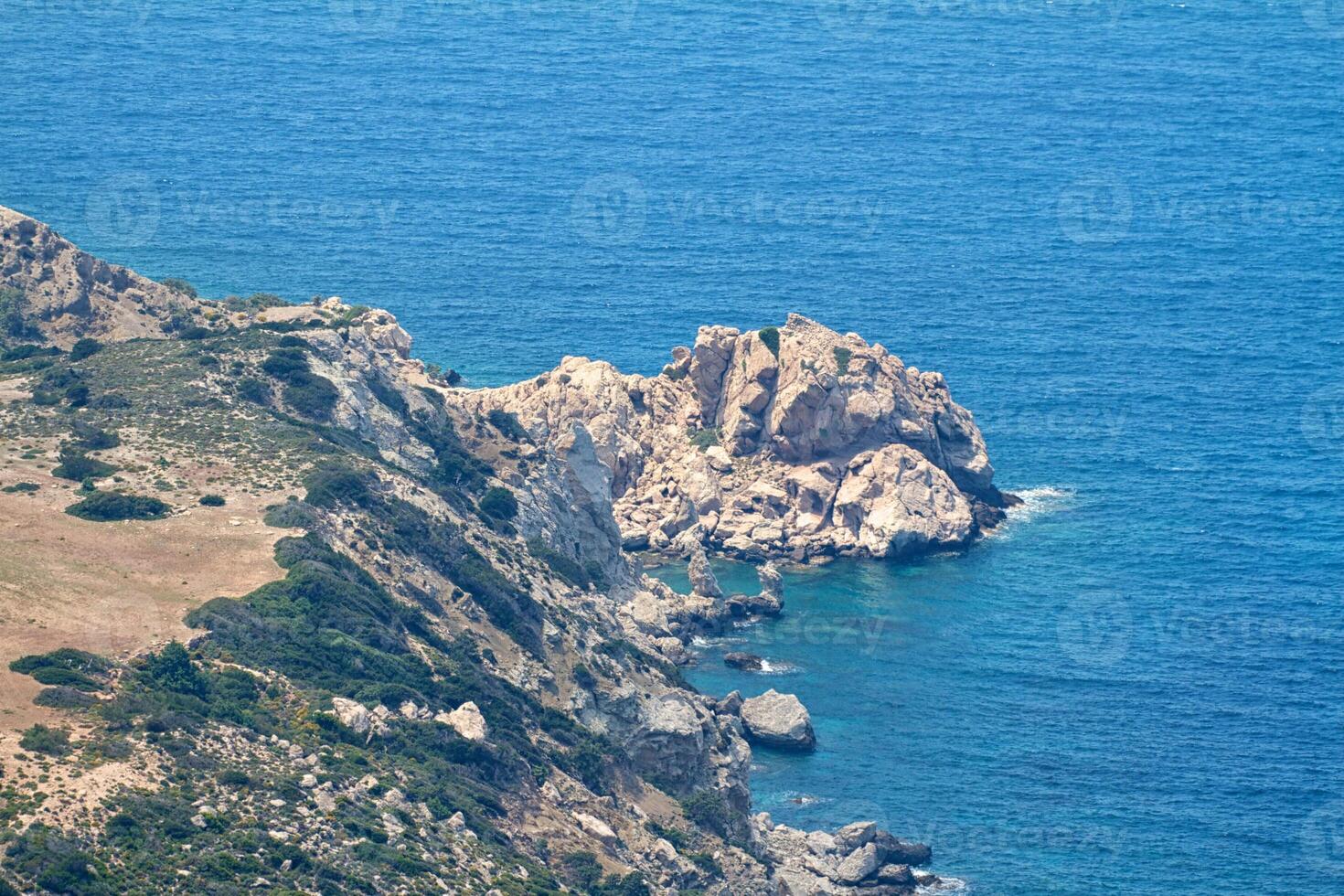 isla y mar, grecia foto