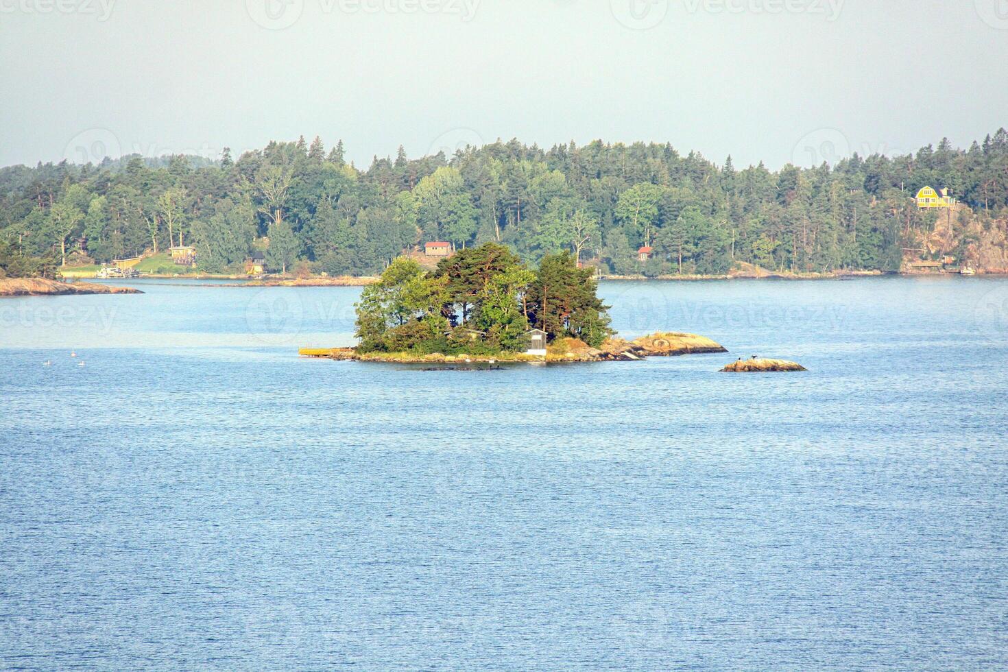 Lonely island in Sweden, Archipelago photo