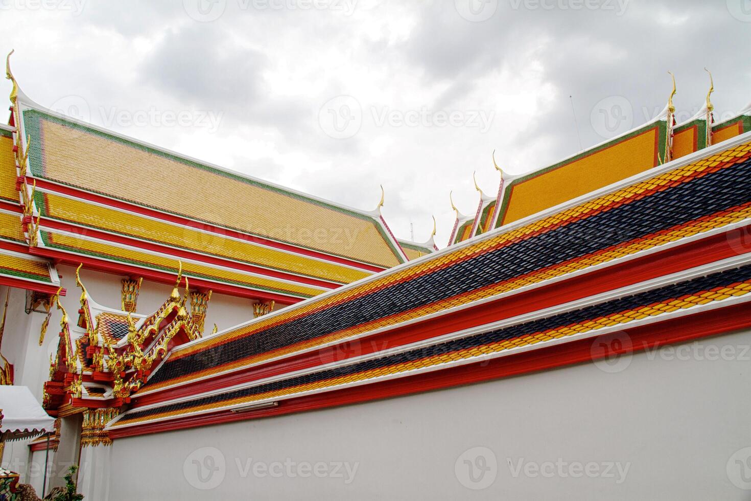 Thailand Bangkok Wat Arun temple detail photo