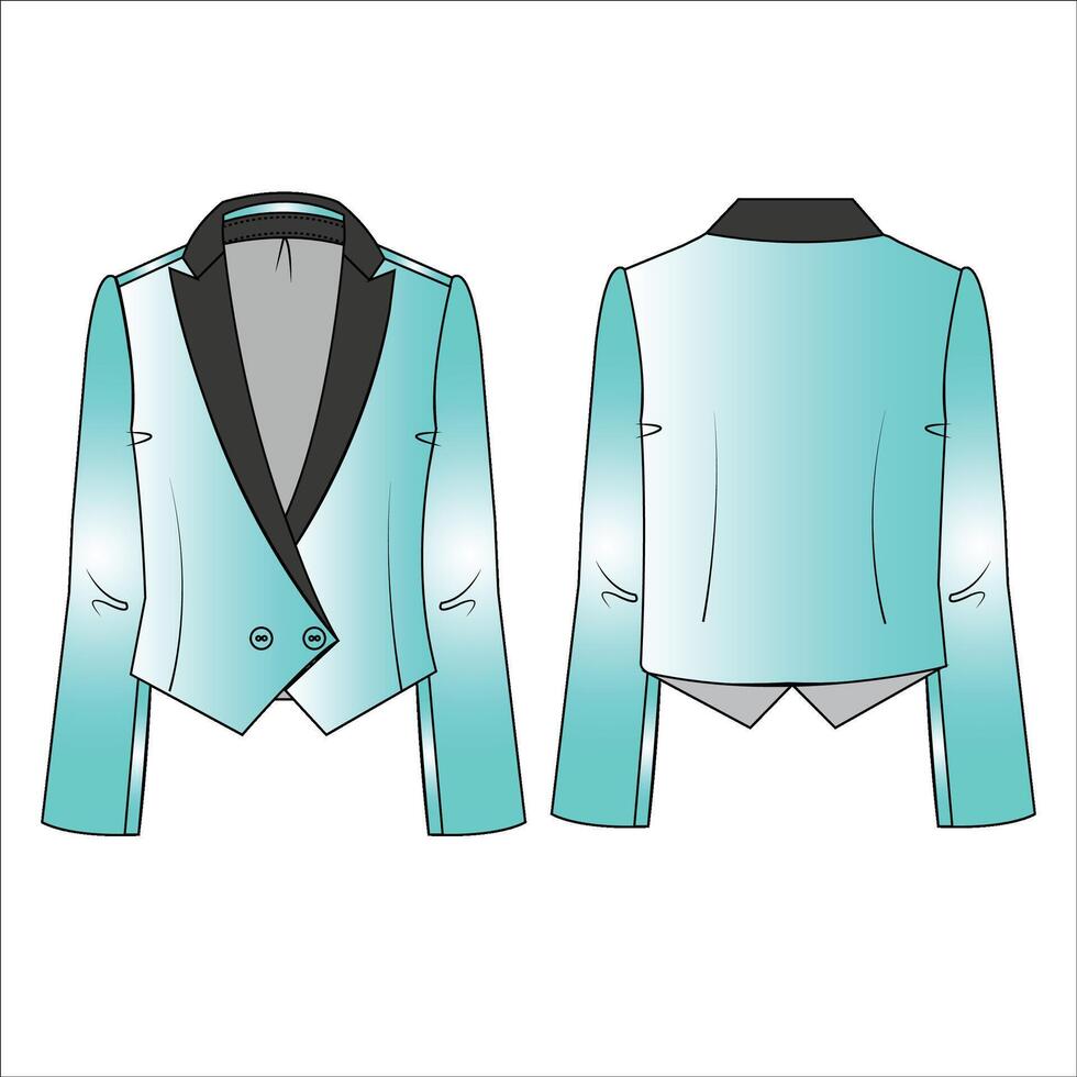 Beautiful young woman in a man's suit Portrait of young confident man against Young man wearing suit jacket and shirt vector