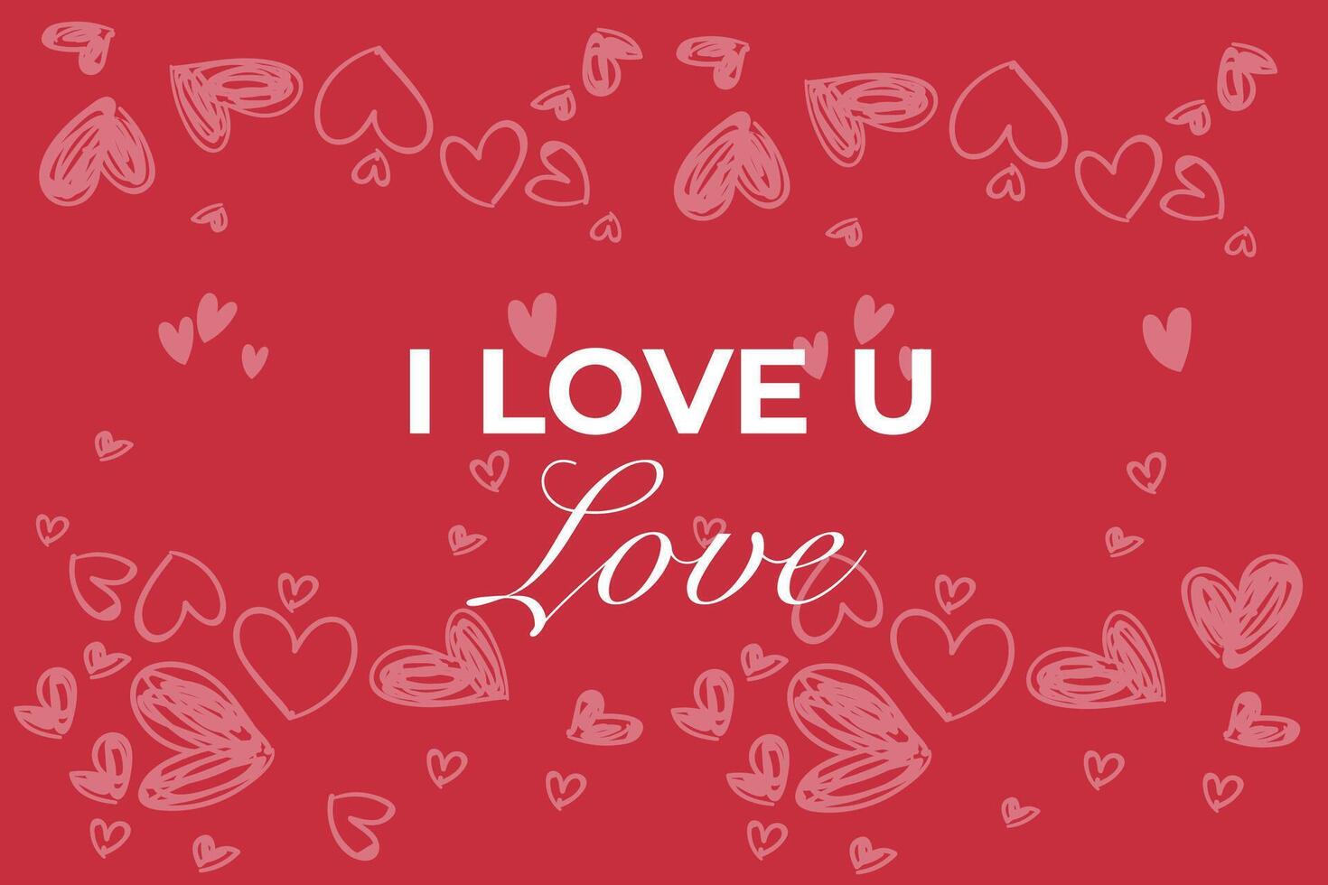 Celebrate Happy Valentine's Day, Valentine's Day hearts background. vector