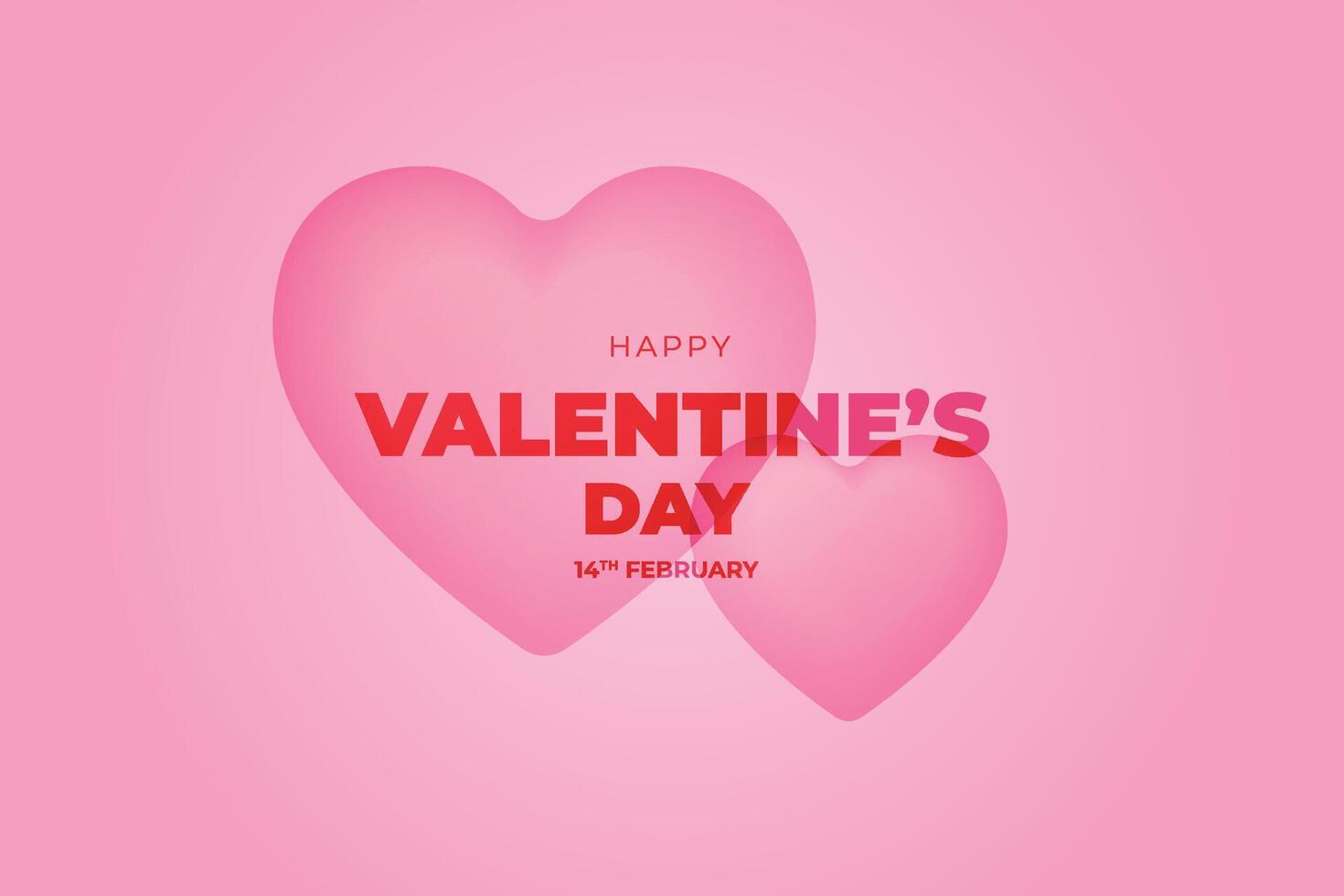 celebrar contento San Valentín día, San Valentín día corazones antecedentes. vector