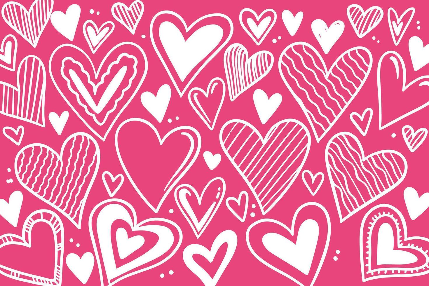 Celebrate Happy Valentine's Day, Valentine's Day hearts background. vector