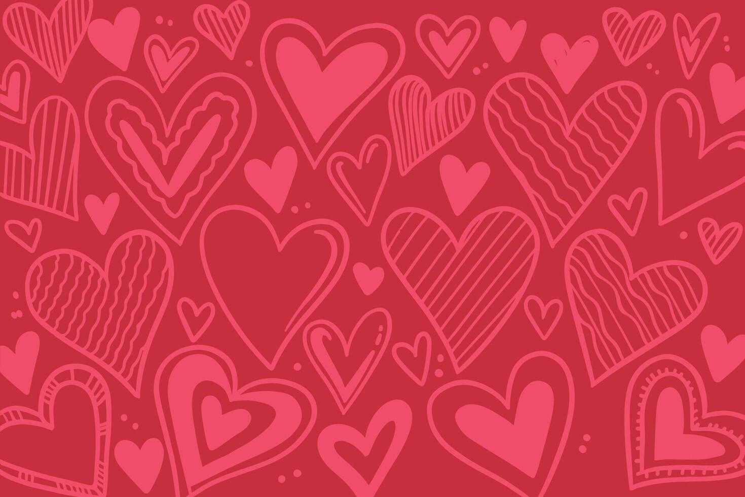 Celebrate Happy Valentine's Day, Valentine's Day hearts background. vector