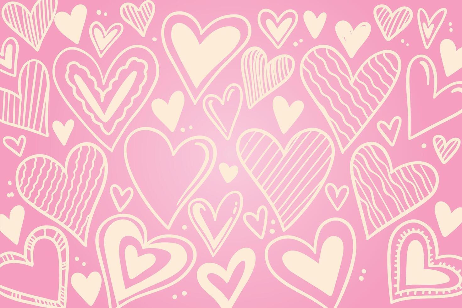 Celebrate Happy Valentine's Day, Valentine's Day hearts background. vector