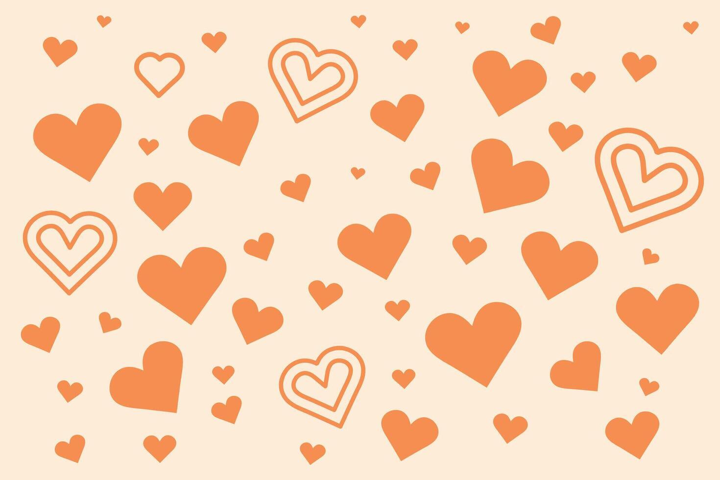 valentine's day background with hearts and gift boxes vector
