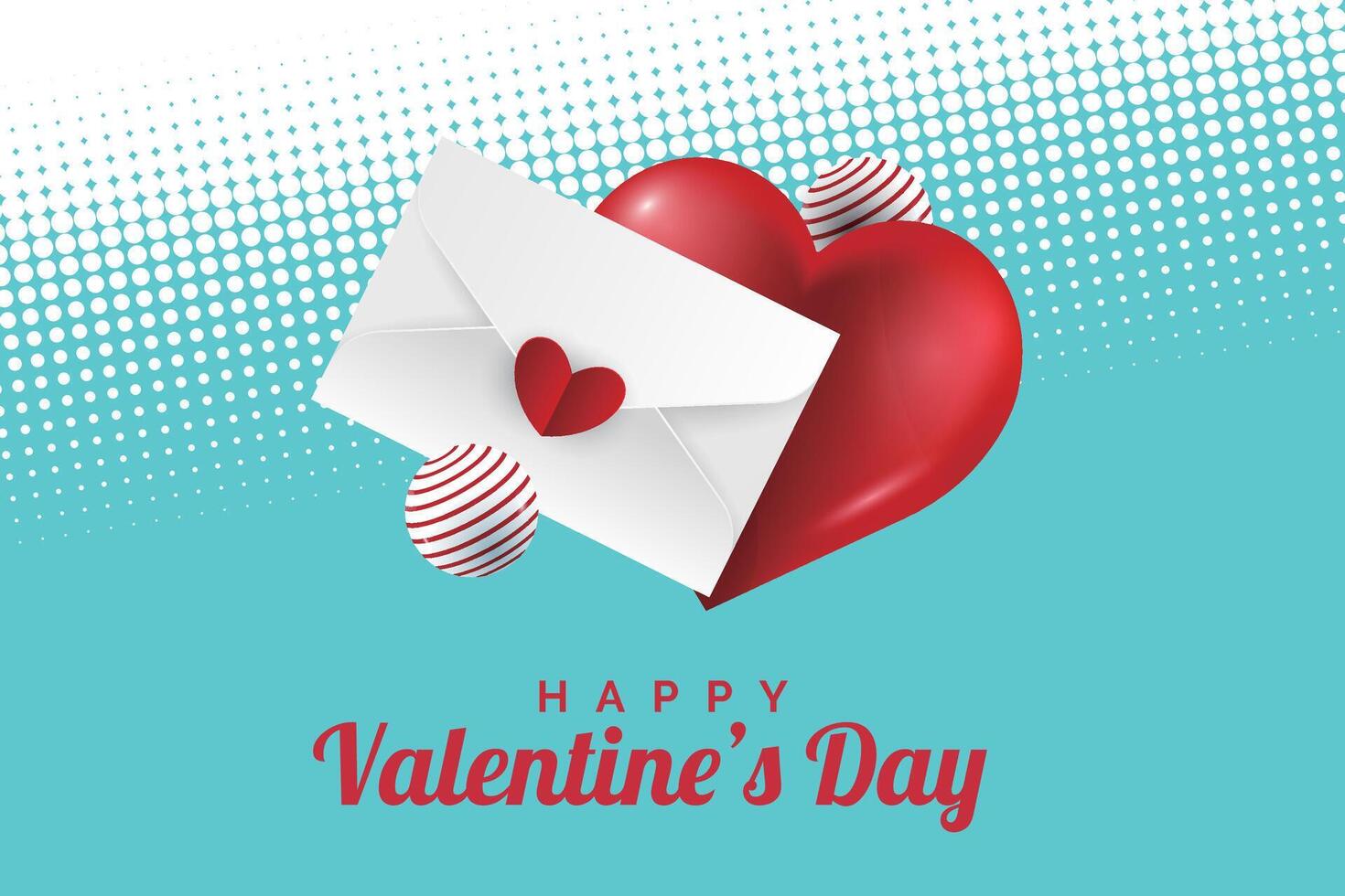 valentine's day background with hearts and gift boxes vector