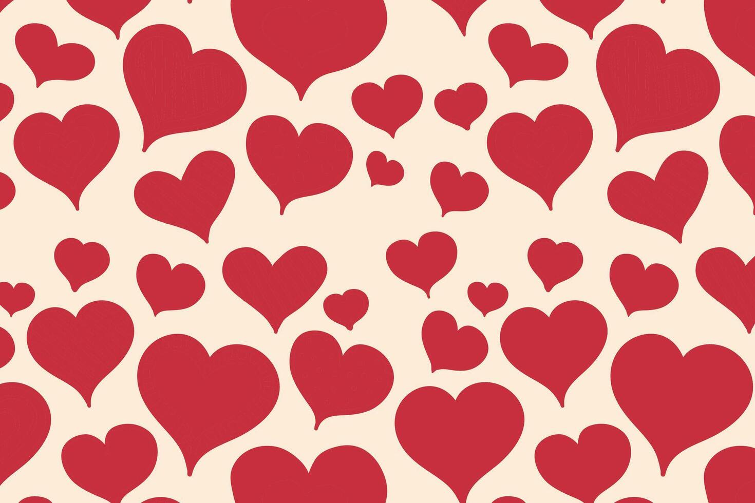 Happy Valentine's Day, Valentine's Day hearts background. vector