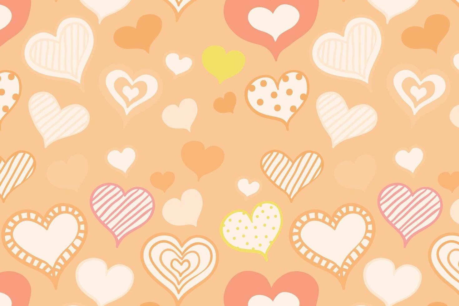 Happy Valentine's Day, Valentine's Day hearts background. vector