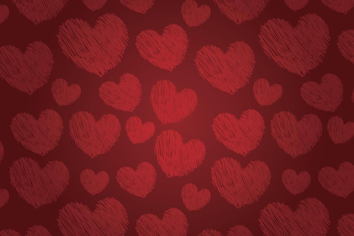 Happy Valentine's Day, Valentine's Day hearts background. vector