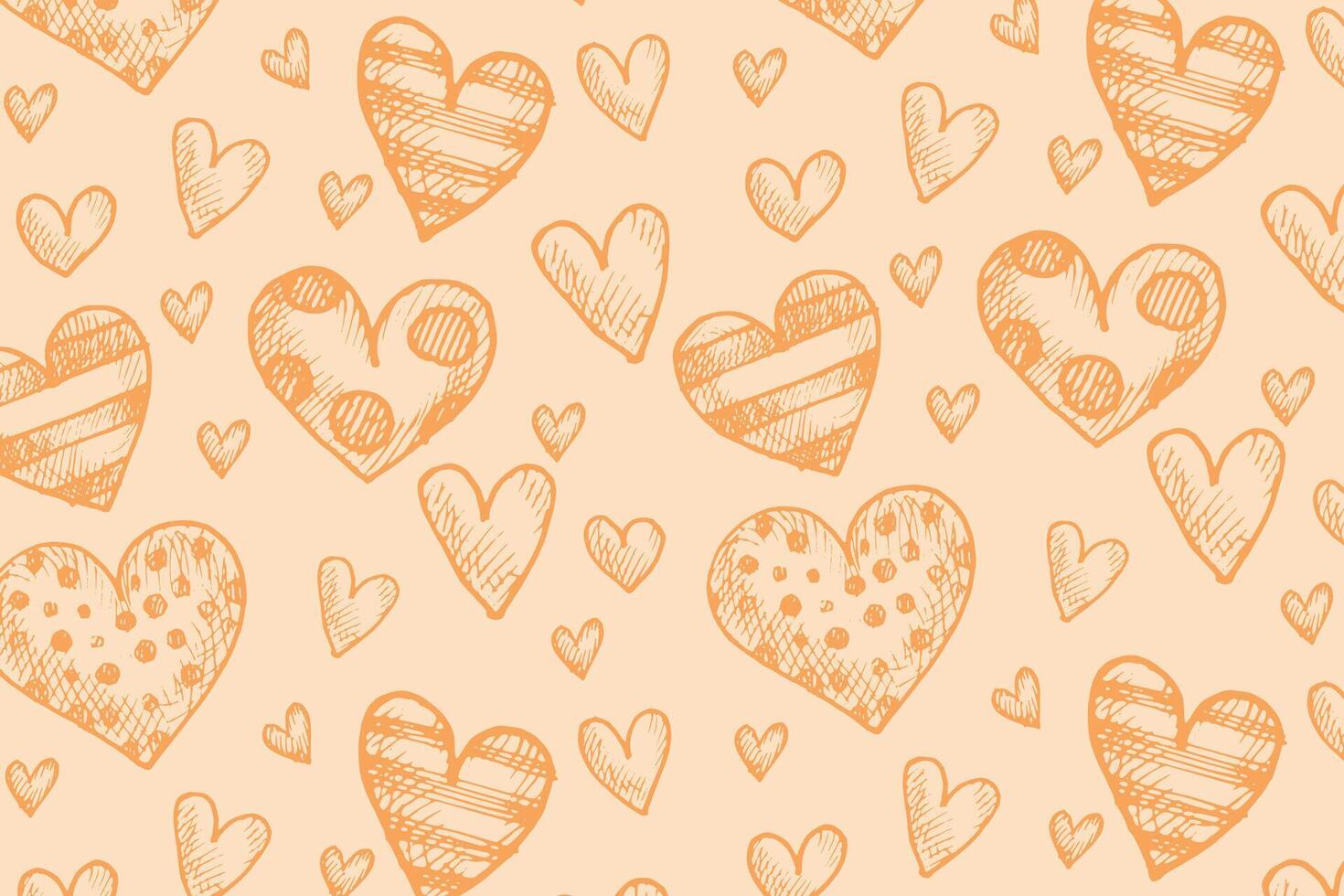 Happy Valentine's Day, Valentine's Day hearts background. vector