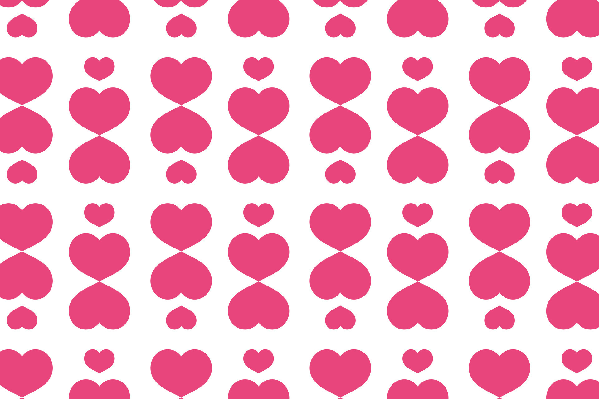 Vector Love Heart Pattern Vector Hand Drawn Valentine s Day Pattern Valentine s Day Background