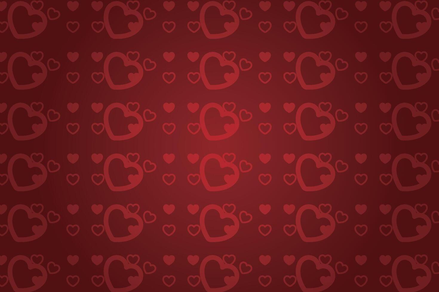Happy Valentine's Day love background, Valentine's Day love decoration vector