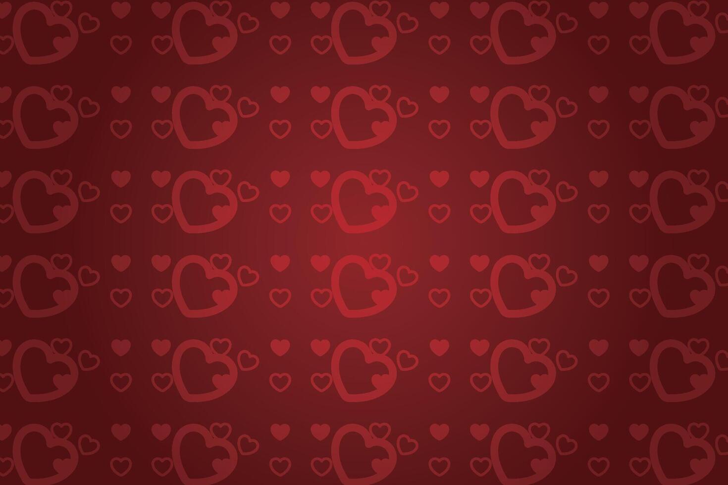 Happy Valentine's Day love background, Valentine's Day love decoration vector