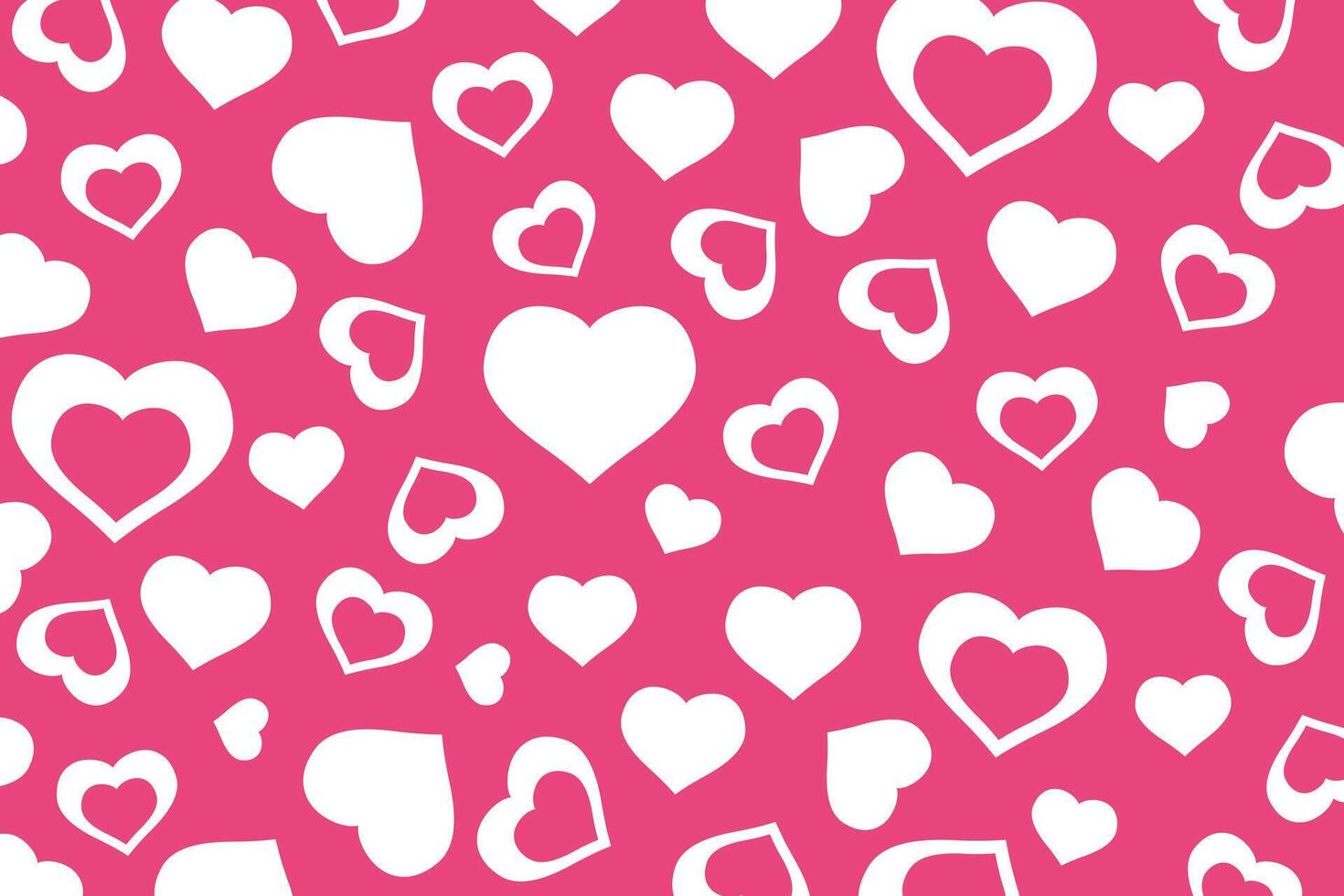 Happy Valentine's Day love background, Valentine's Day love decoration vector