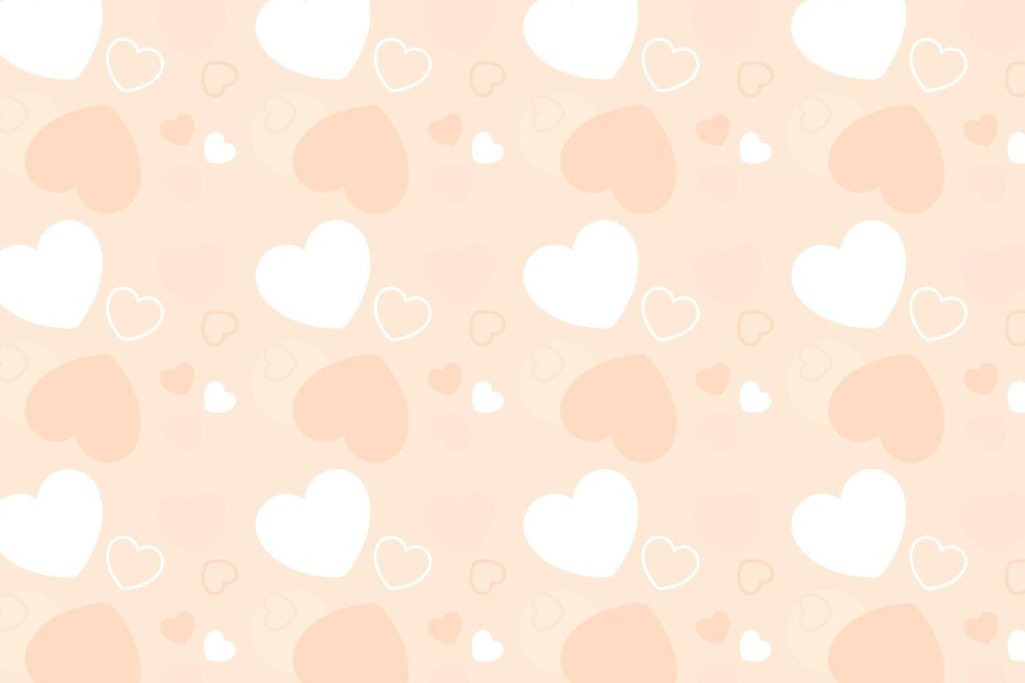 Happy Valentine's Day love background, Valentine's Day love decoration vector