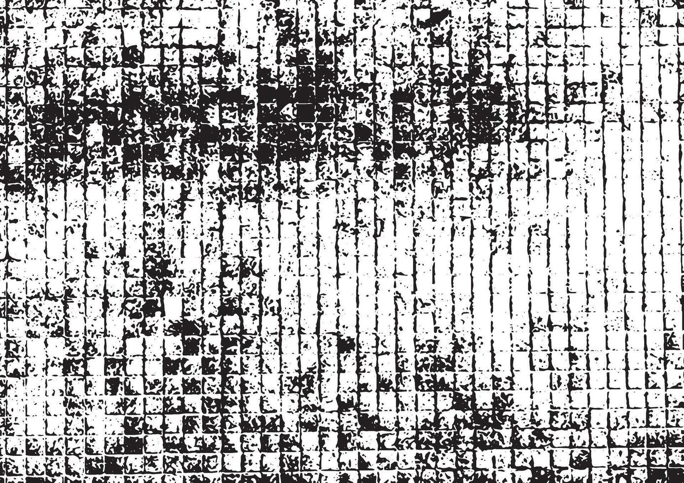 Rustic grunge vector texture with grain and stains. Abstract noise background. Weathered surface.