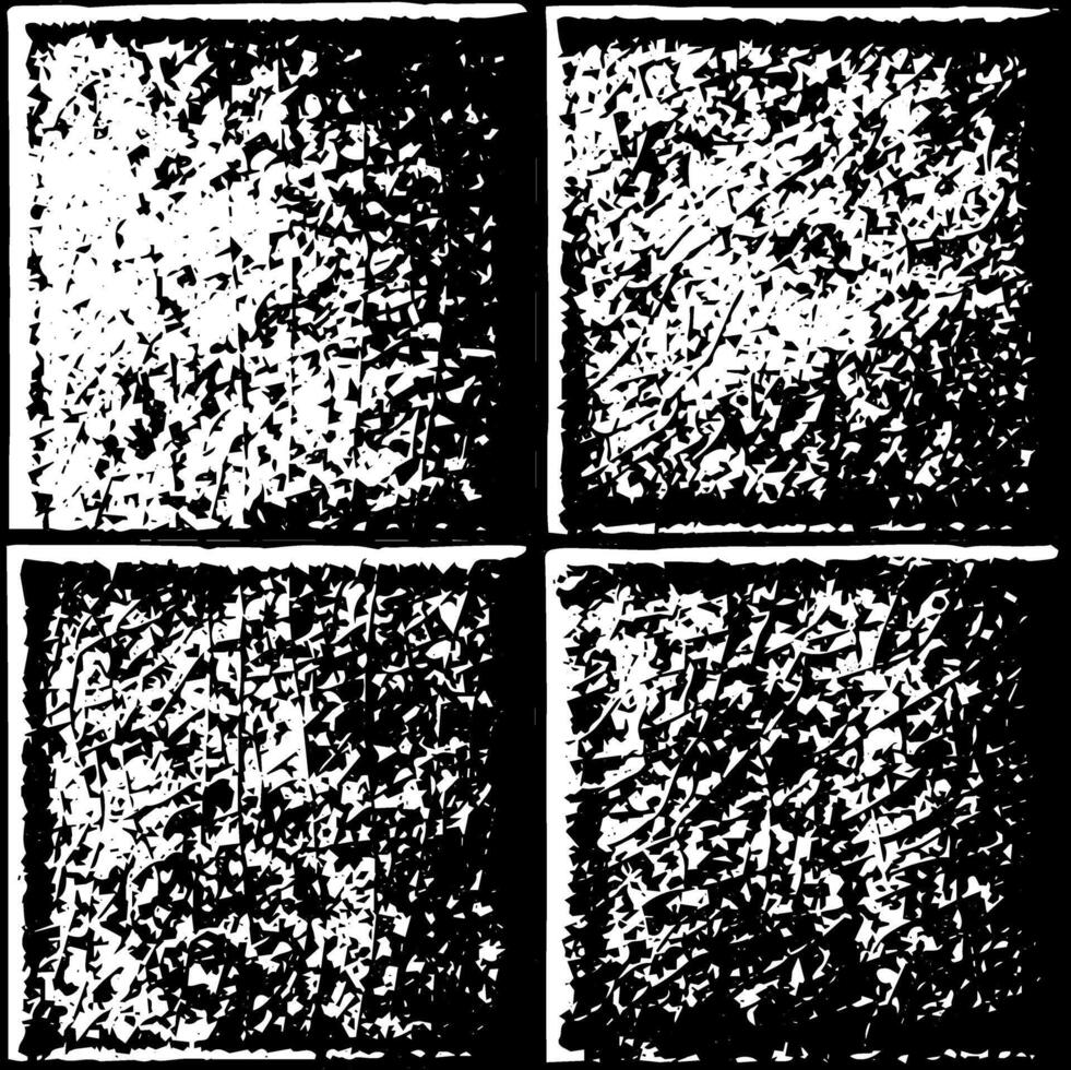 Rustic grunge vector texture with grain and stains. Abstract noise background. Weathered surface.