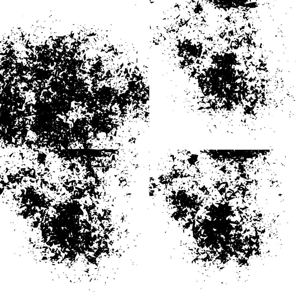 Rustic grunge vector texture with grain and stains. Abstract noise background. Weathered surface.