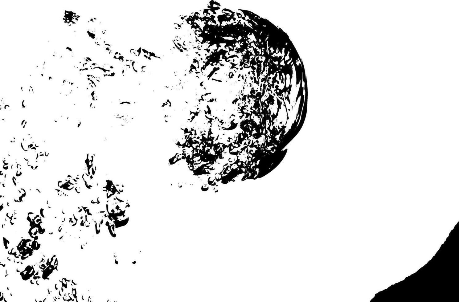 Rustic grunge vector texture with grain and stains. Abstract noise background. Weathered surface.