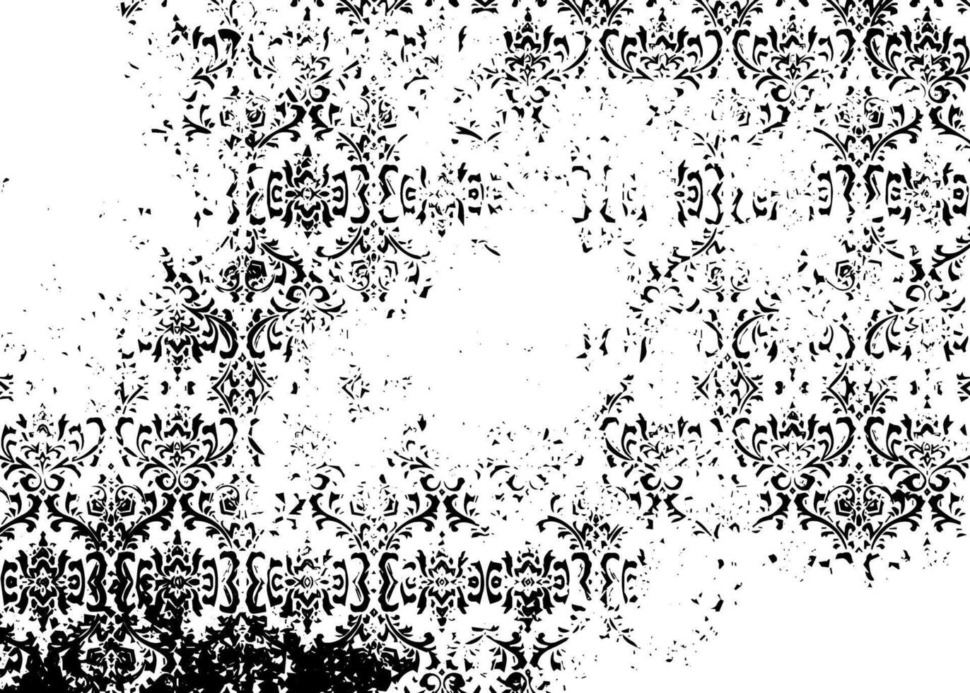Rustic grunge vector texture with grain and stains. Abstract noise background. Weathered surface.