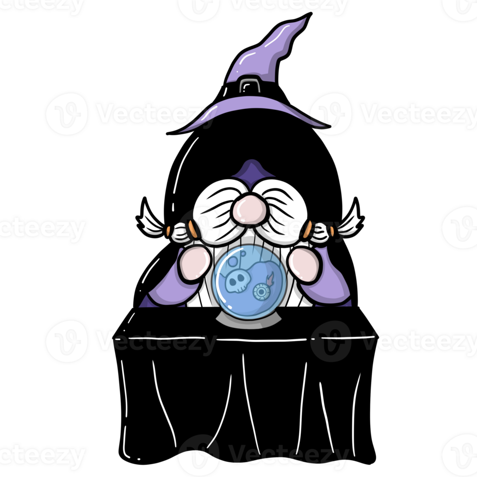 Halloween cute gnome png