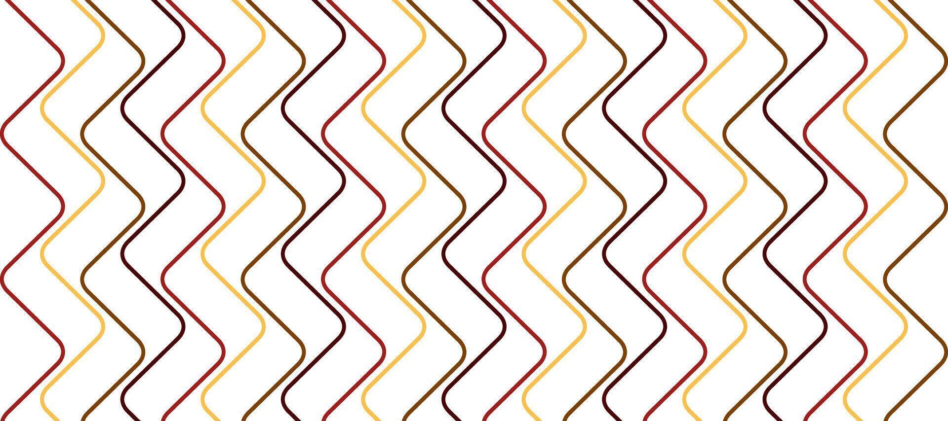 dark orange waves curve outline vertical design background vector