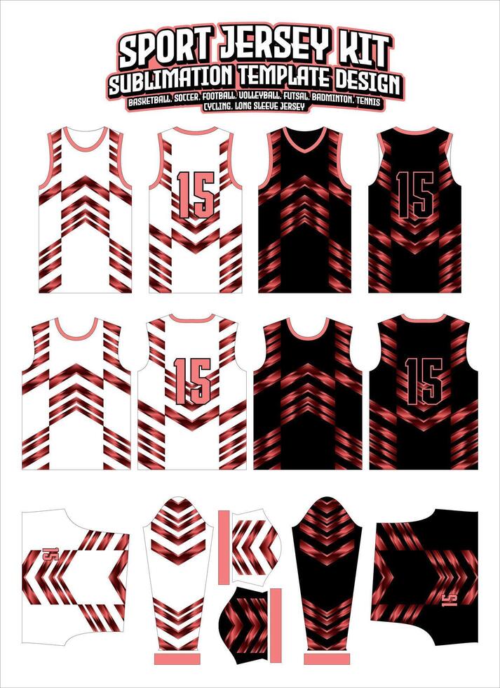chevron red fast Jersey Apparel Sports Wear Sublimation pattern vector