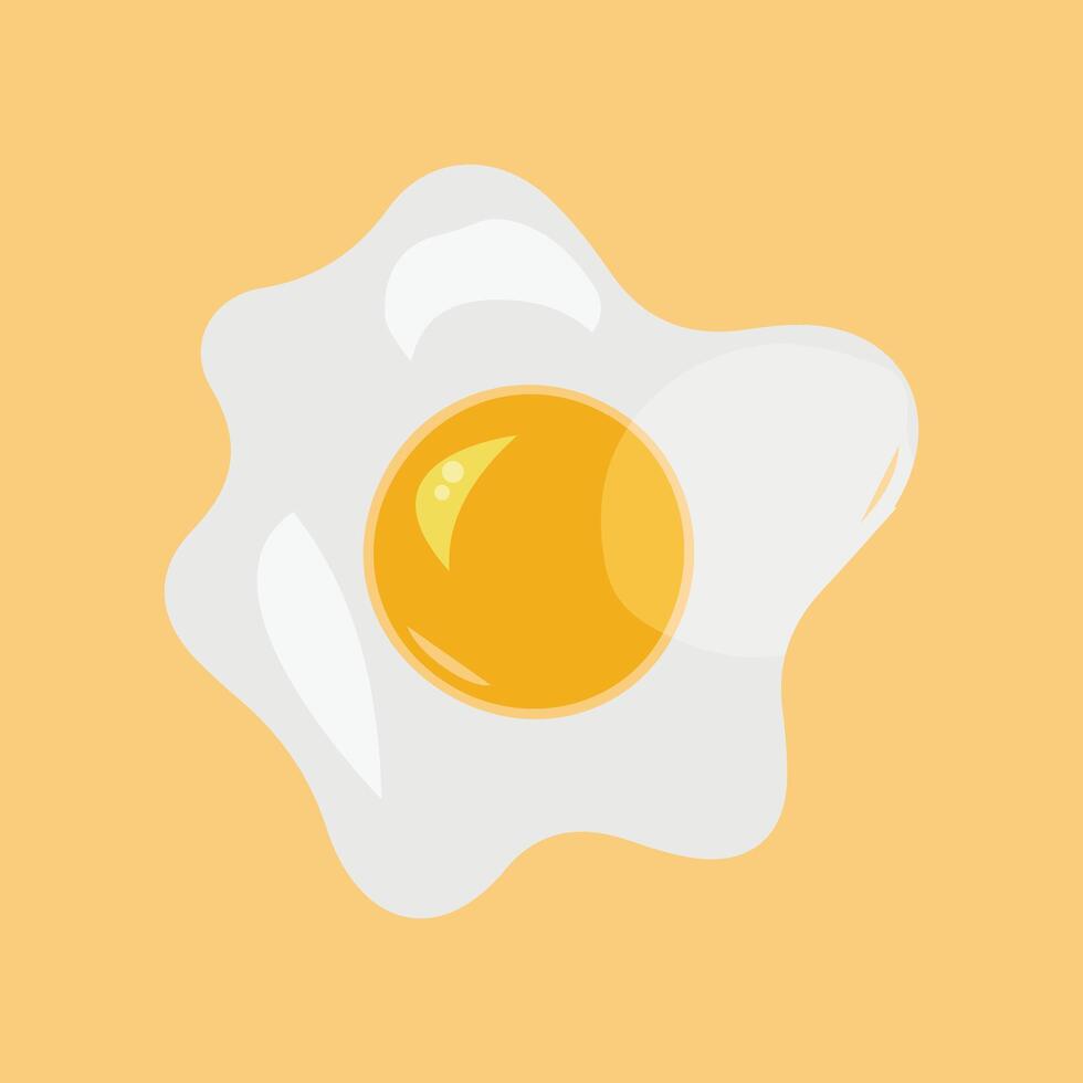 huevo vector ilustración, colección de entero, roto, frito, yemas, cáscaras de huevo y hervido huevos. todo y roto blanco y amarillo Fresco crudo huevos.