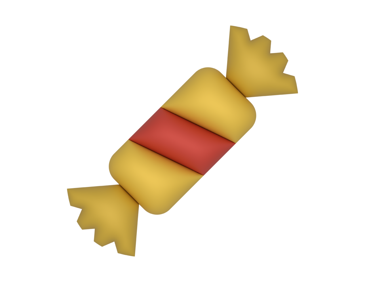 a 3d Candy on a transparent background png
