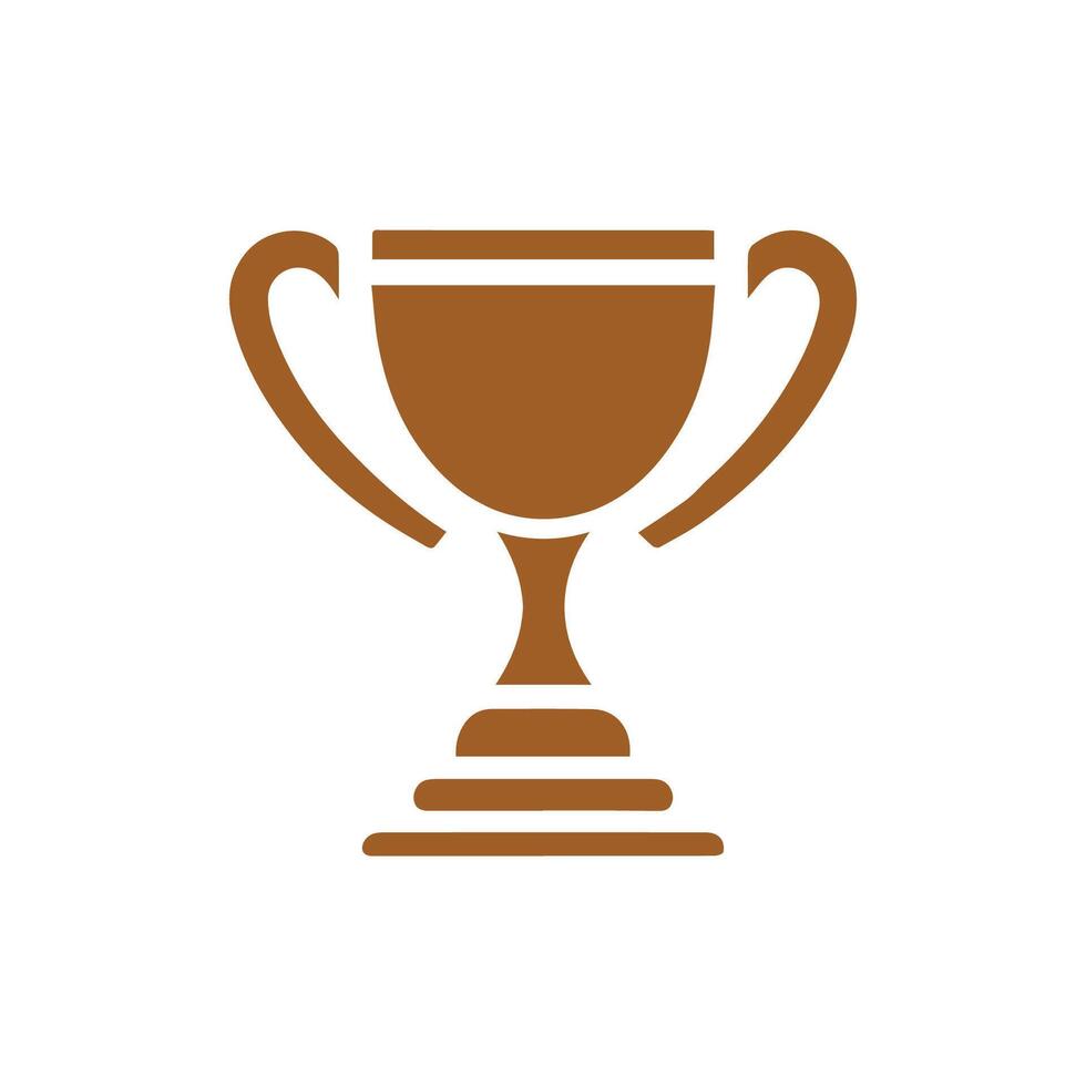 trofeo logo plantilla, trofeo logo elemento, trofeo logo vector