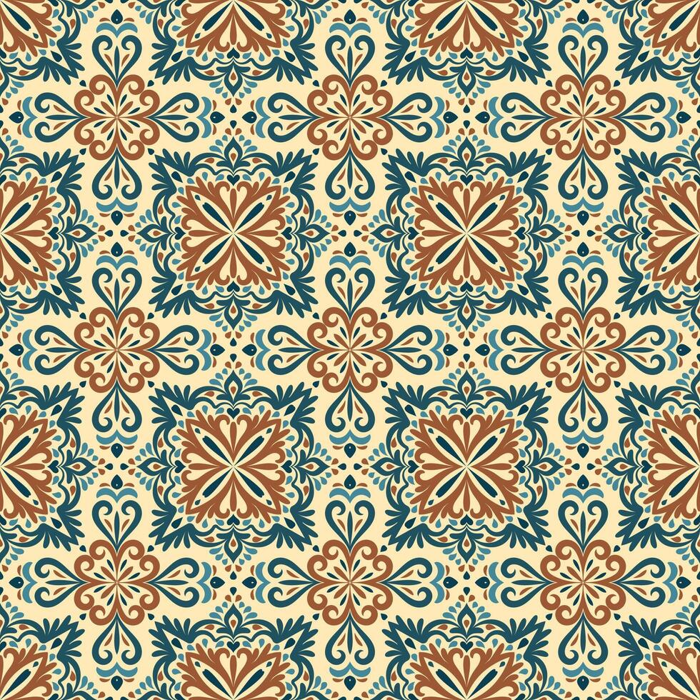 Geometric ethnic oriental pattern. Traditional Turkish style abstract print for fabric, clothing,wrapping, decoration, ceramic tile vector
