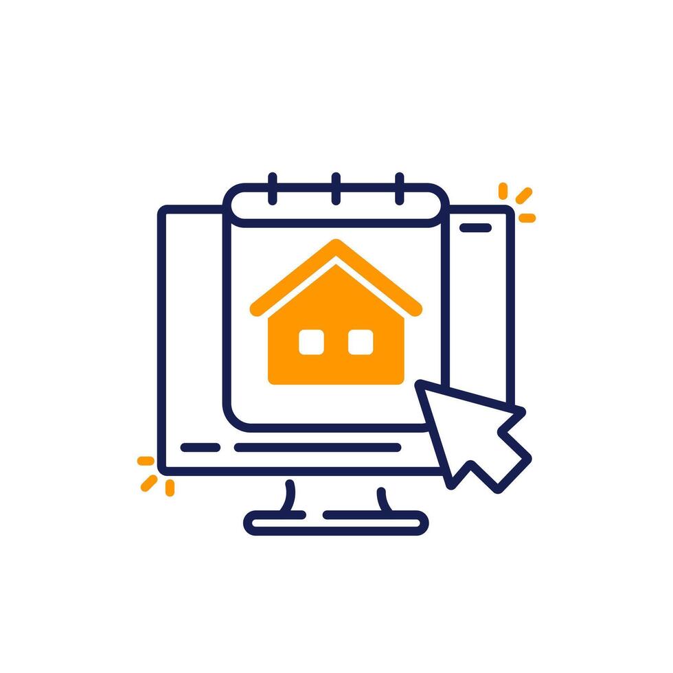 house and calendar online booking icon 39202935 Vector Art at Vecteezy house and calendar online booking icon 39202935 Vector Art at Vecteezy