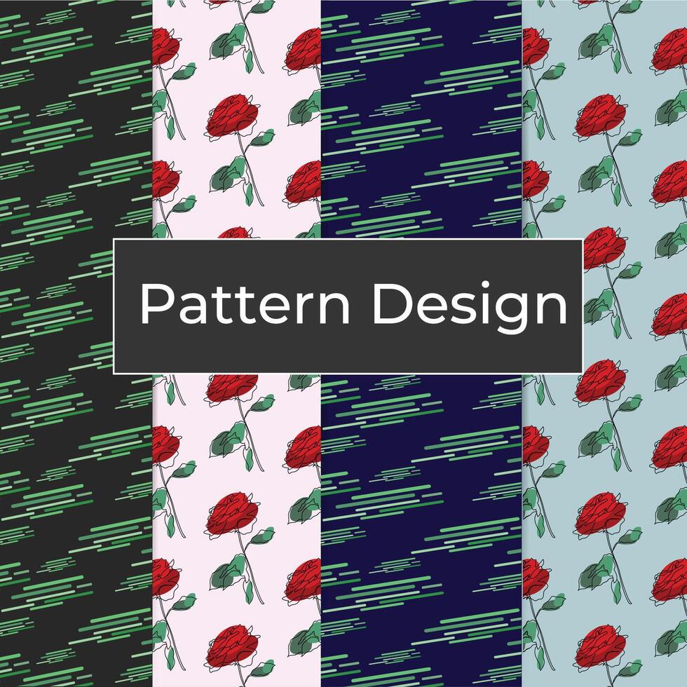 Spectacular floral shapes pattern background vector