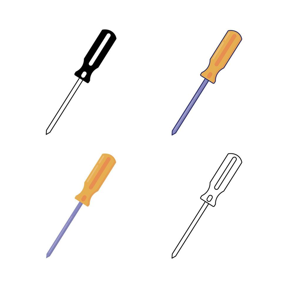 Screwdriver vector illustration