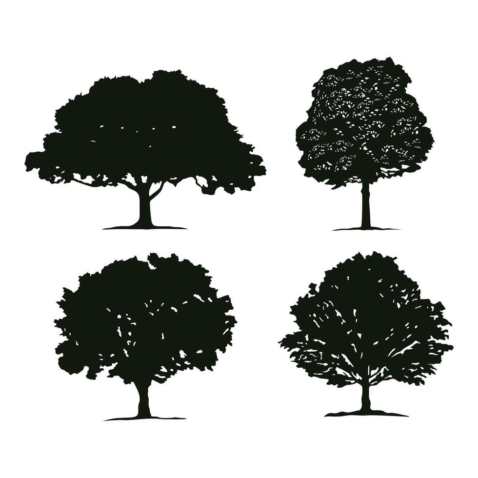 vector conjunto colección de árbol