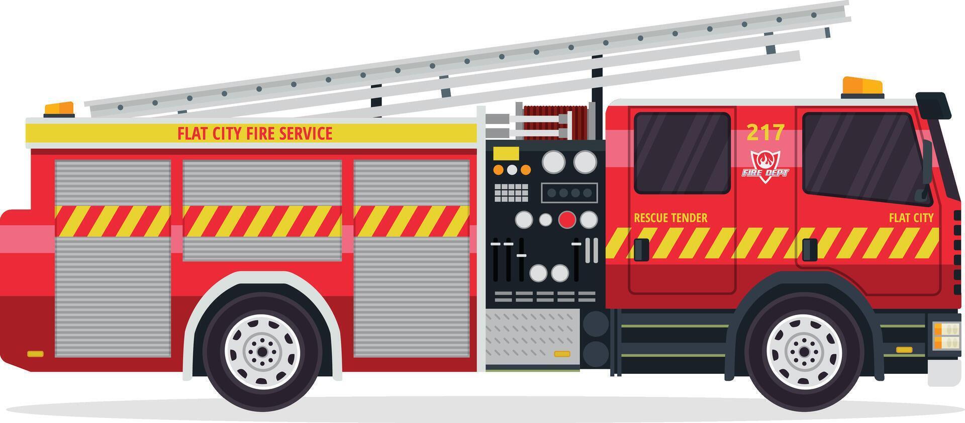 fire fighter vector illustration